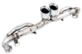 AWE SwitchPath™ Exhaust for Porsche 991.1 / 991.2 GT3 / RS - Chrome Silver Tips - out of package